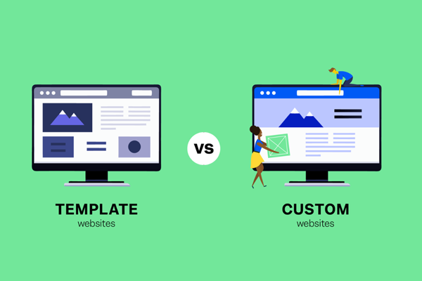 Custom vs. Template Websites: Which One Drives More Sales?