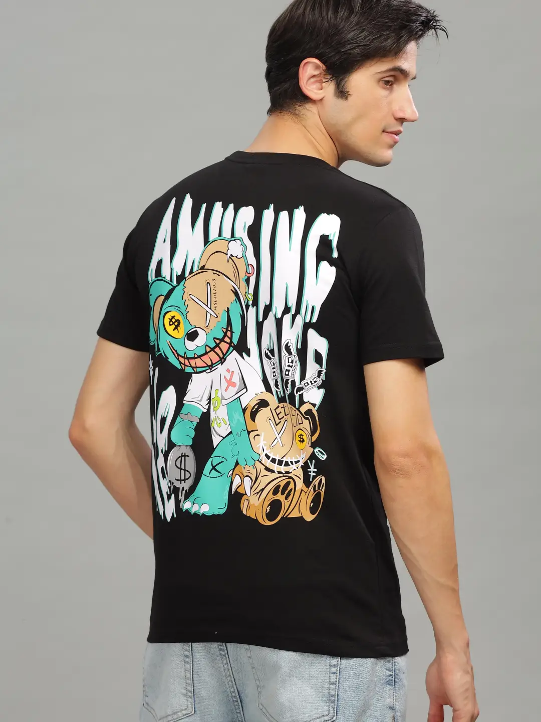 TOM HIDDLE BACK PRINT TSHIRT [M-XL]