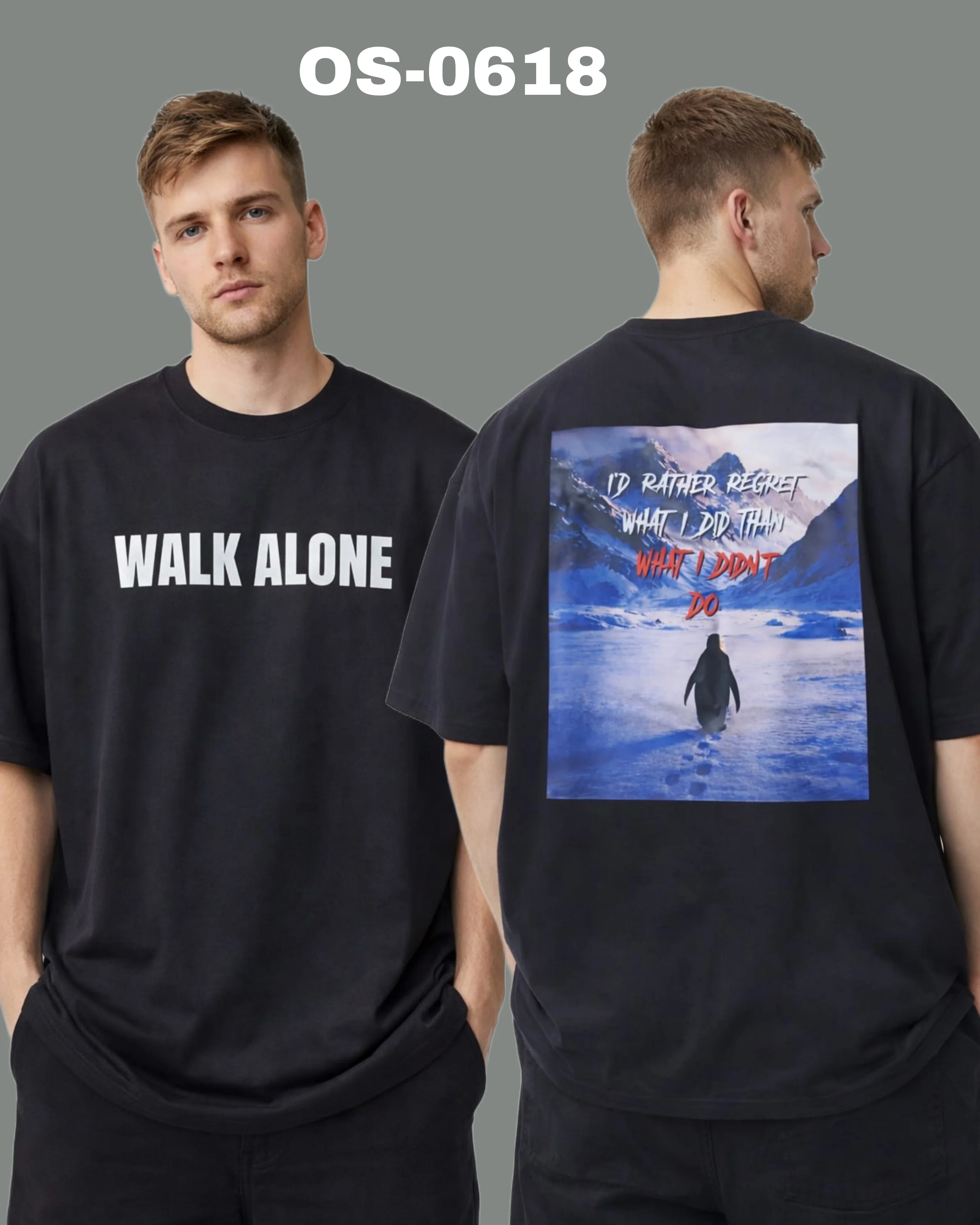 TOM HIDDLE OVERSIZE TSHIRT [S-XL]